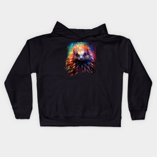 Echidna Rainbow Kids Hoodie